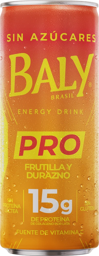 Baly Pro Frutilla y Durazno